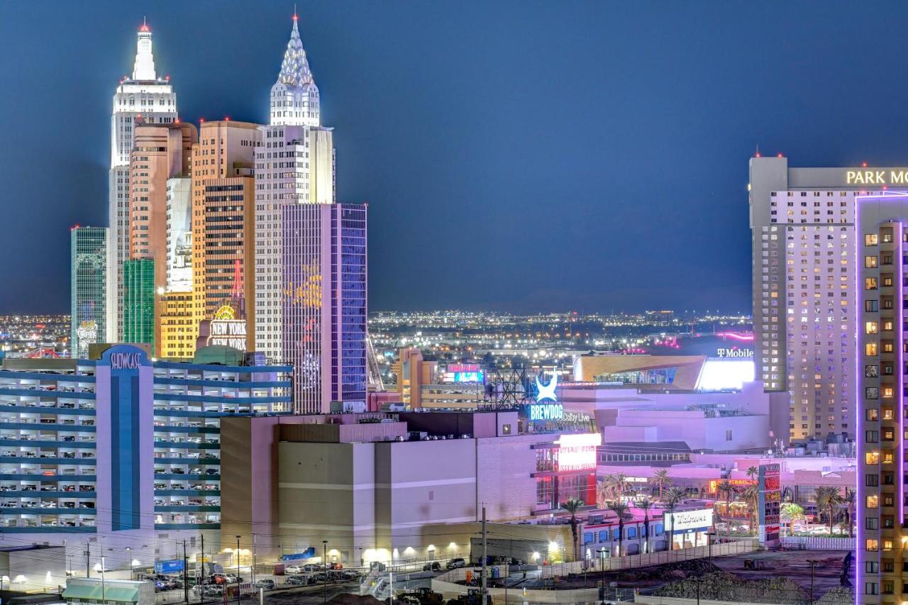Lucky Gem Penthouse & Luxury Suites At Signature Resort, Balcony Strip View 1607 Las Vegas Kültér fotó